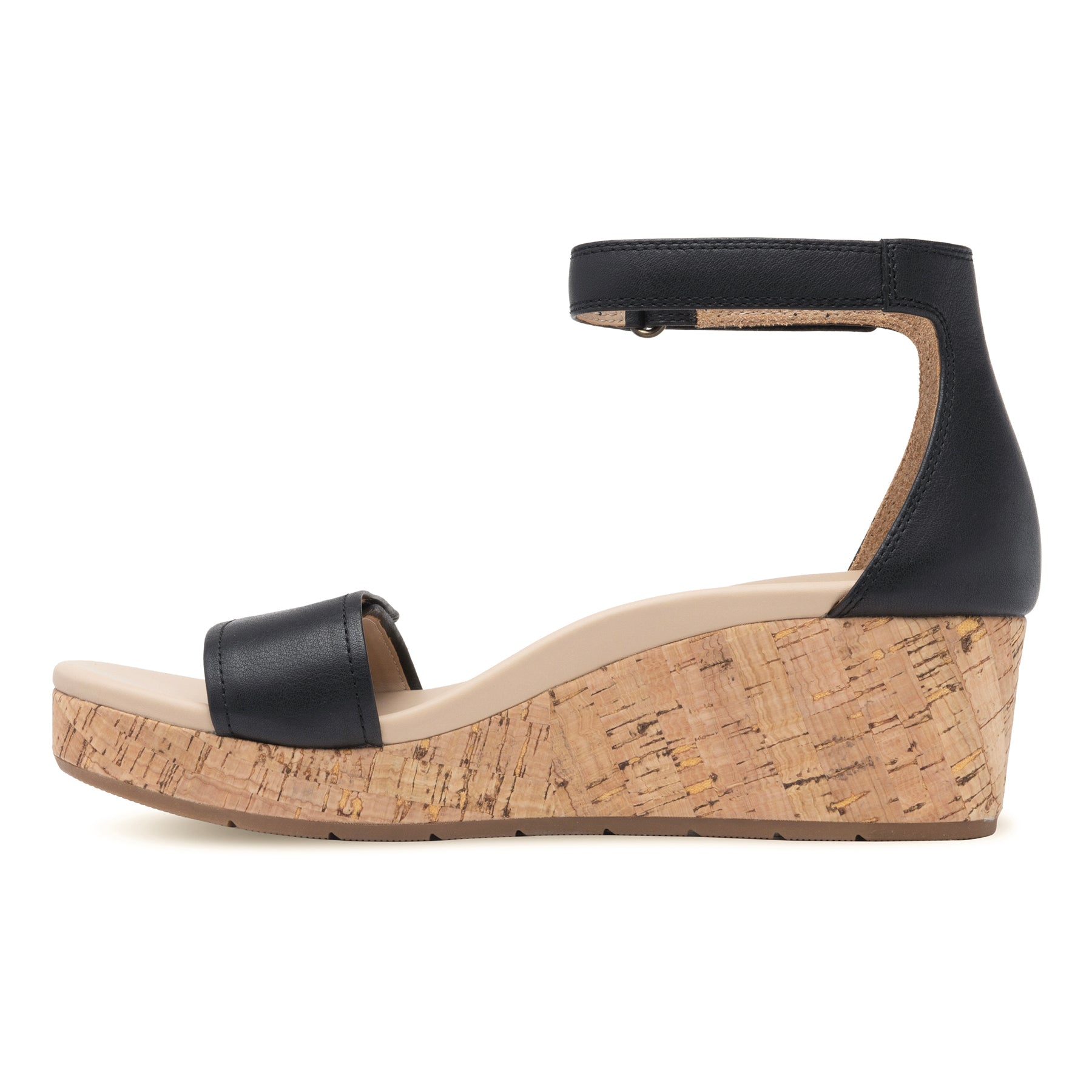 Riviera Ankle Sandal Metatarsal - Black Nubuck