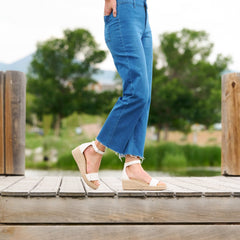 Riviera Ankle Sandal Metatarsal - Coconut Leather