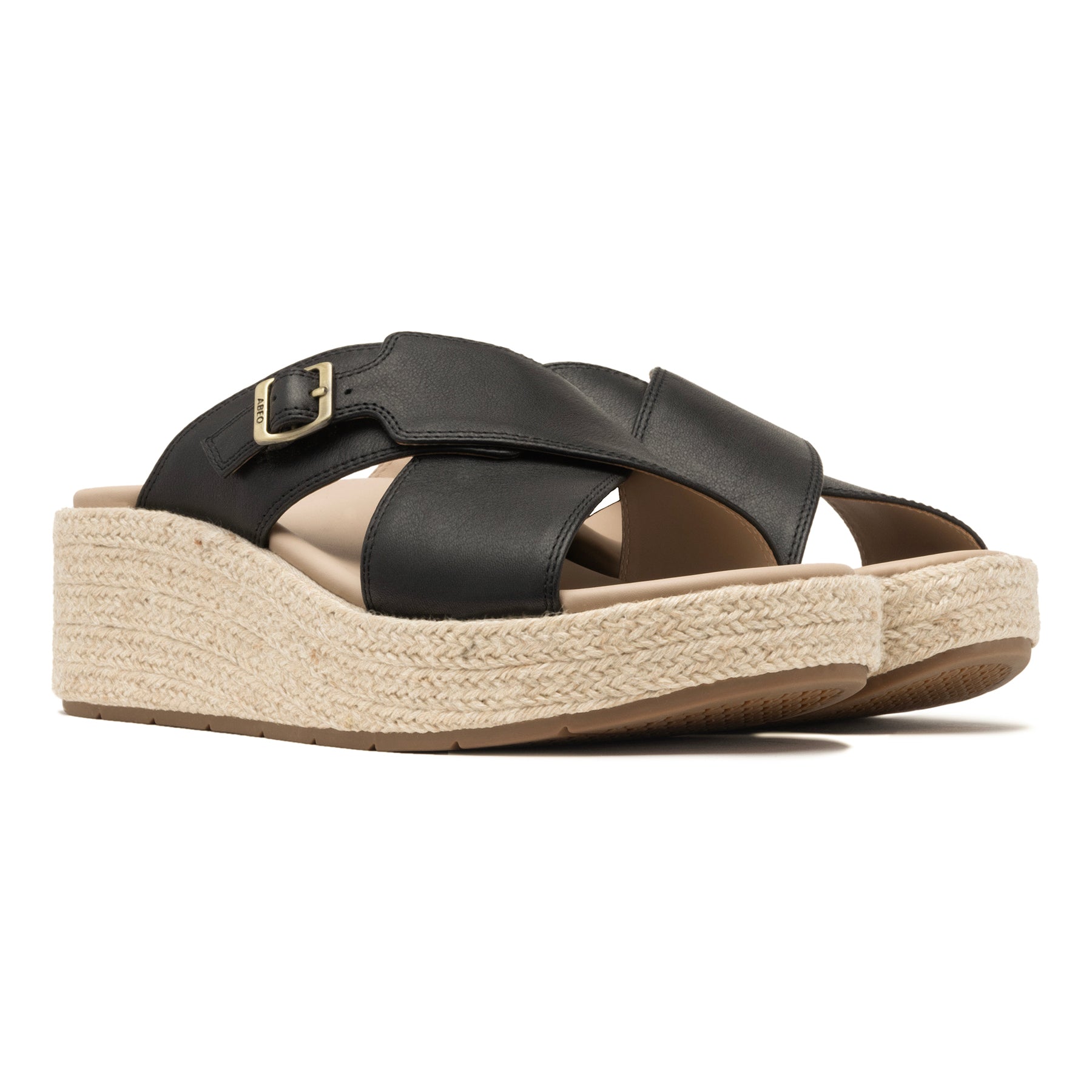 Solstice Cross Slide Metatarsal - Black