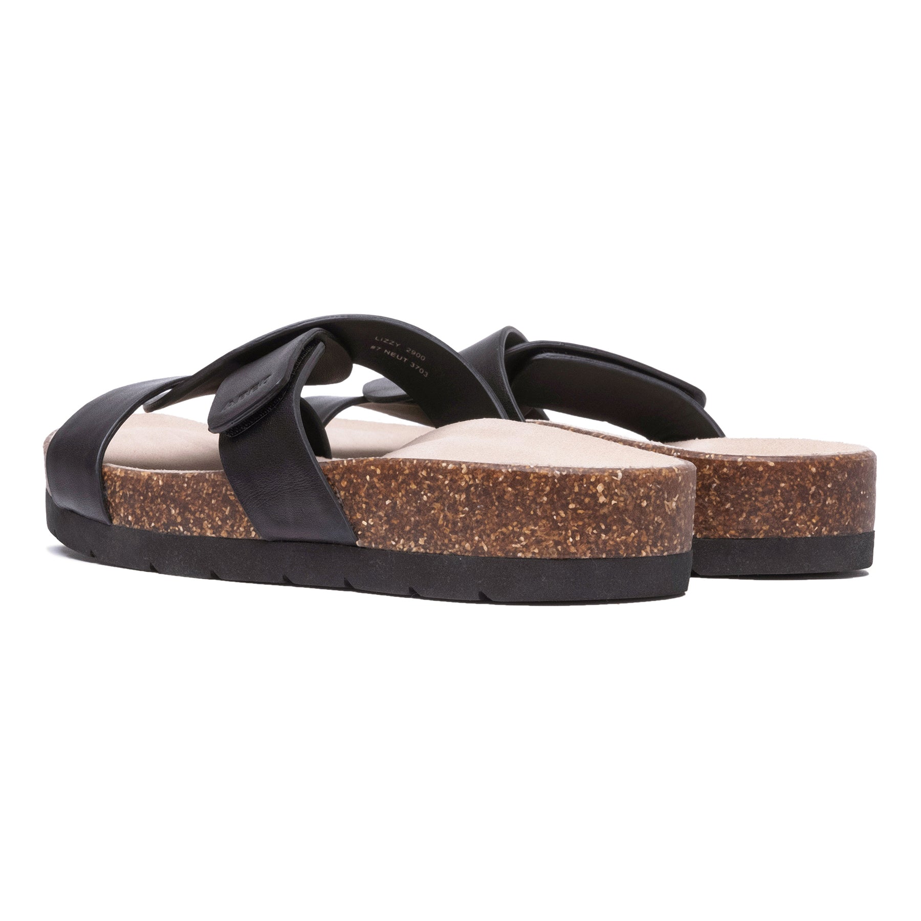 Lanai Slide Metatarsal - Black Nubuck