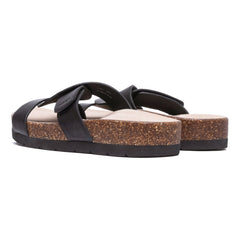 Lanai Slide Metatarsal - Black Nubuck
