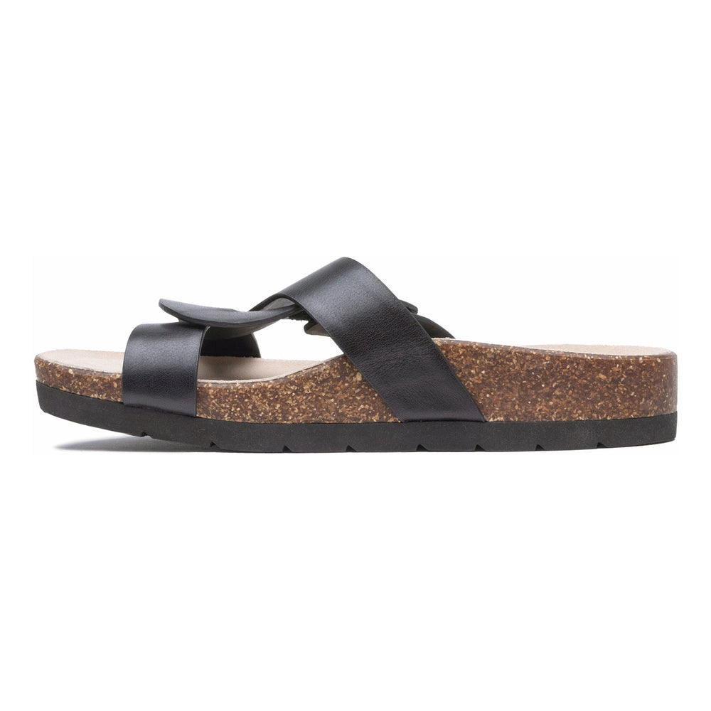 Lanai Slide Metatarsal - Black Nubuck