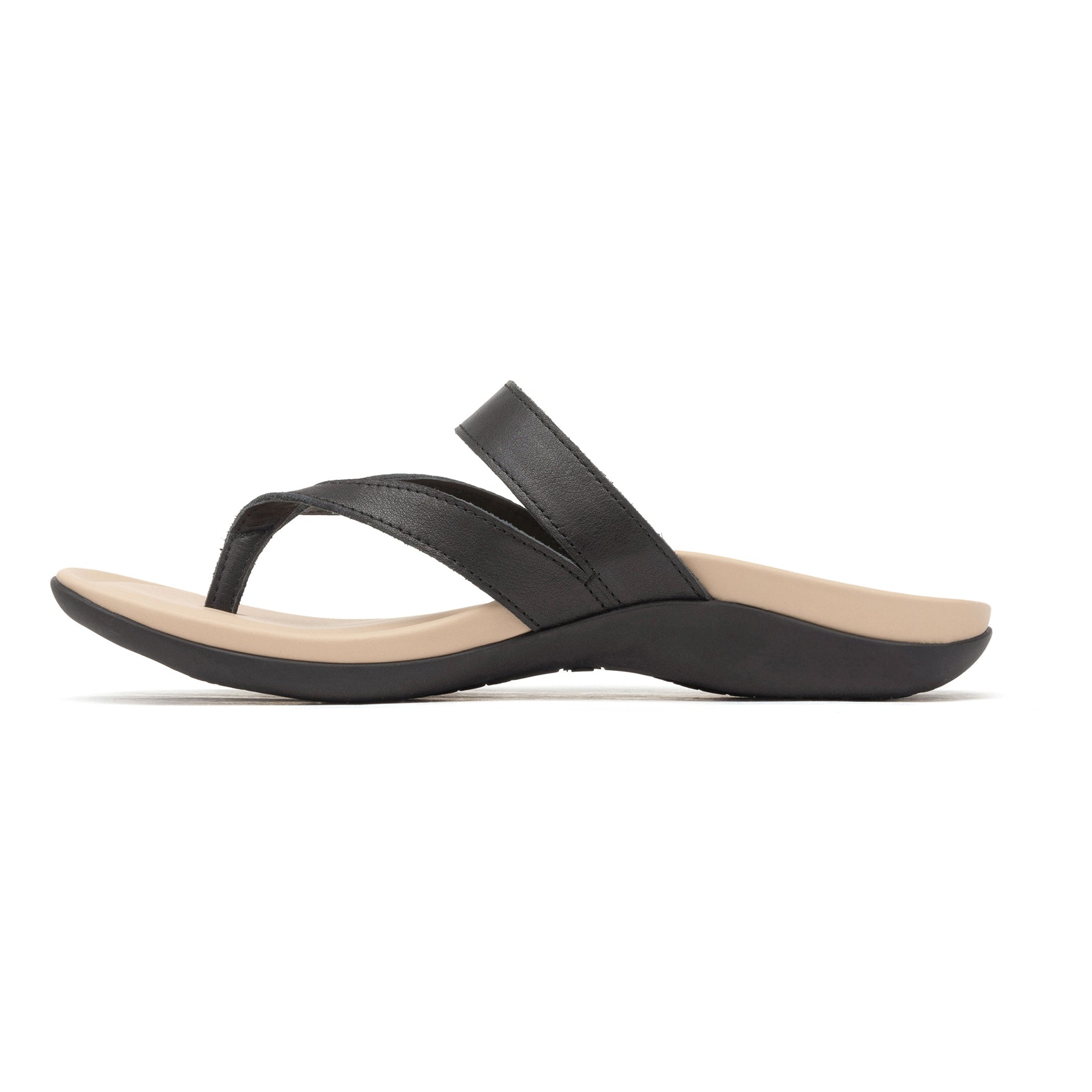 Oasis Thong Sandal Metatarsal - Black Majestic