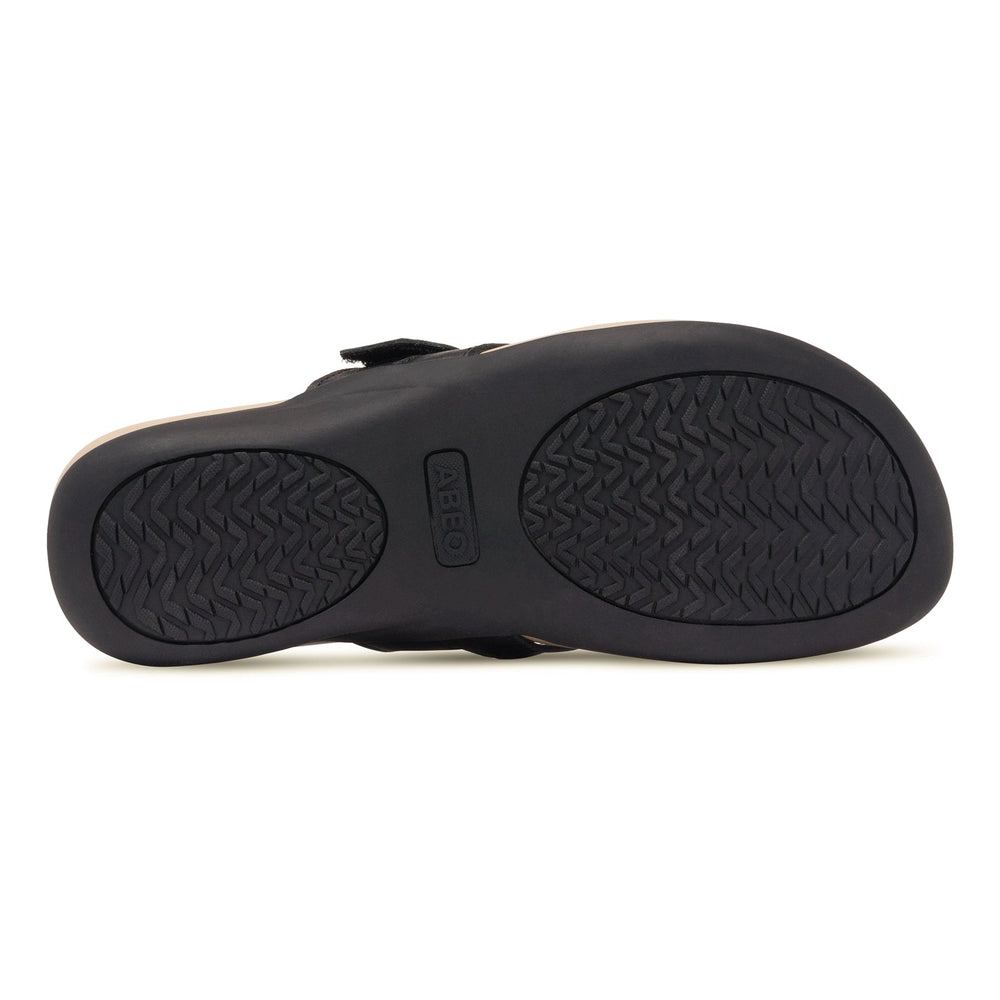 Oasis Thong Sandal Metatarsal - Black Majestic