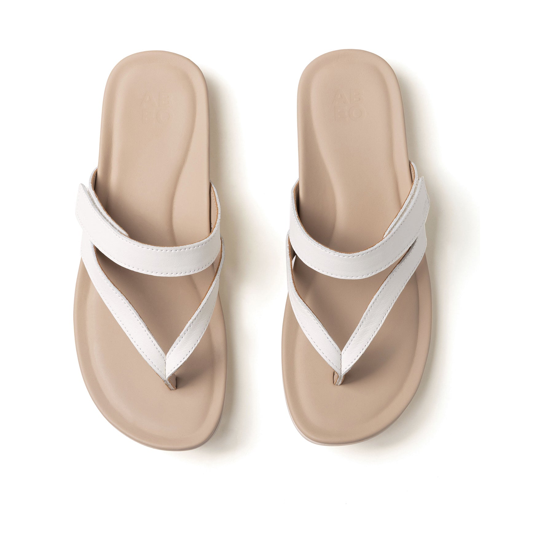 Oasis Thong Sandal Metatarsal - White