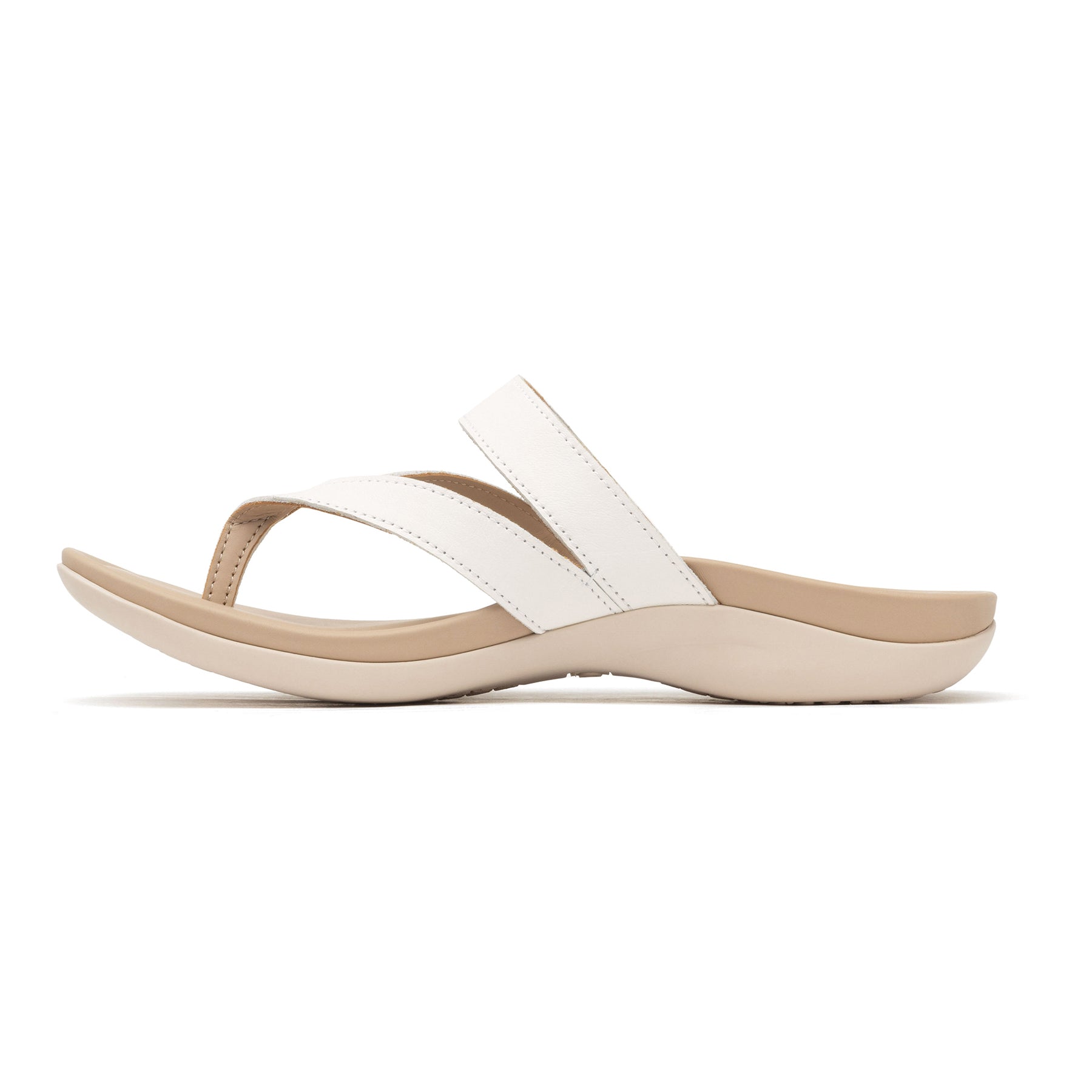 Oasis Thong Sandal Metatarsal - White
