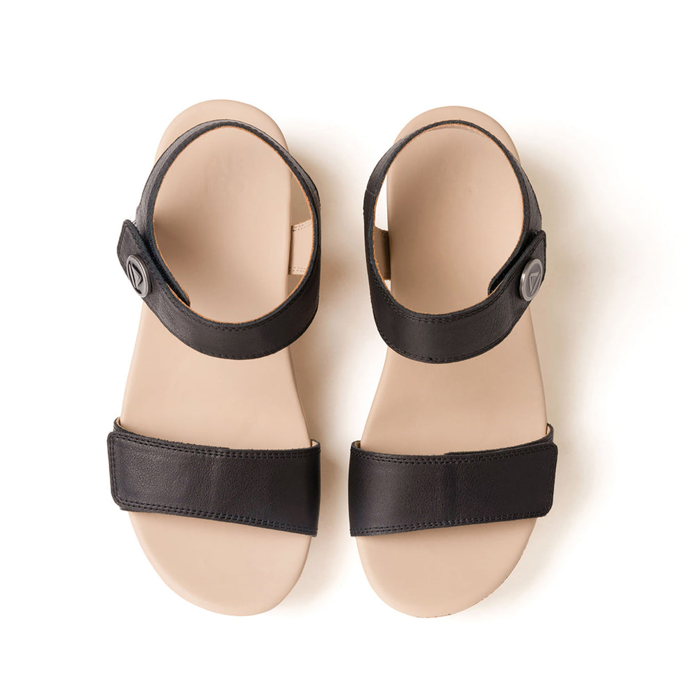 Riviera Strap Sandal Metatarsal - Black