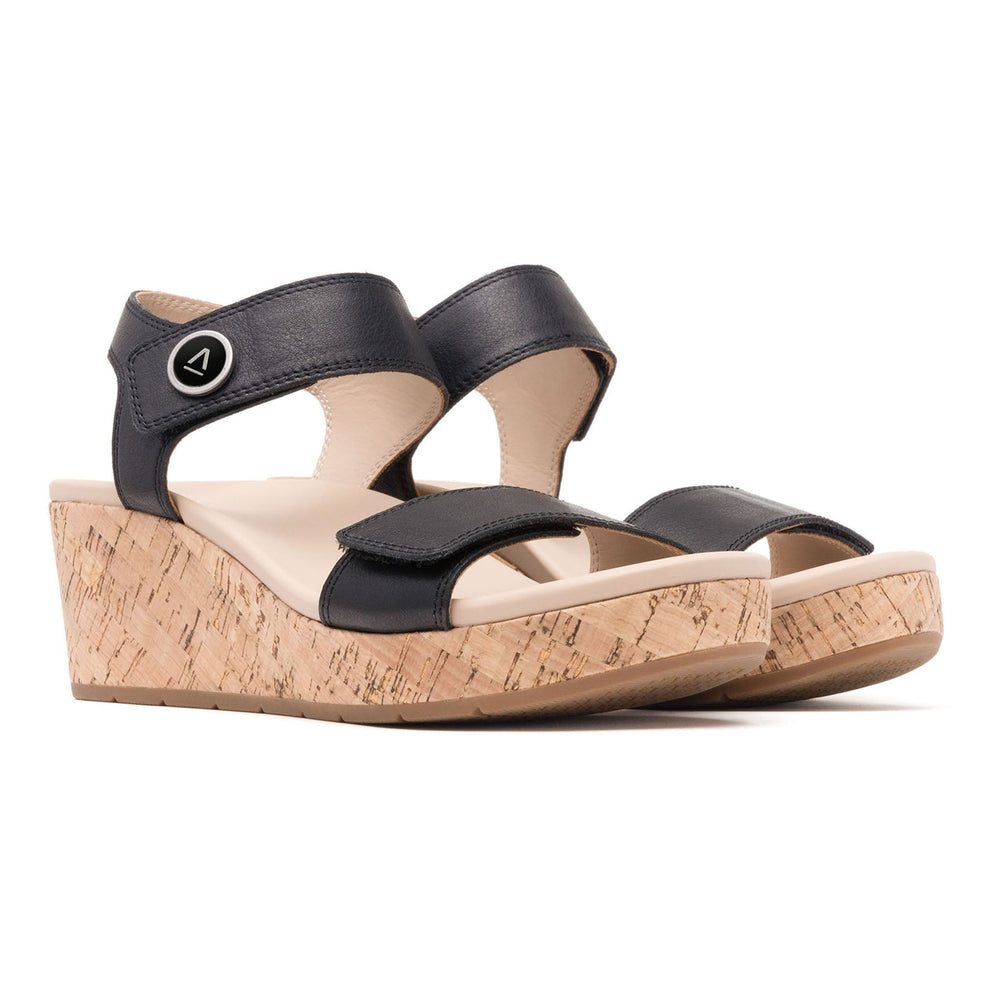 Riviera Strap Sandal Metatarsal - Black