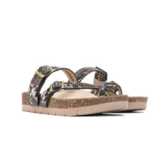 Lanai Thong Sandal Metatarsal - Natural Snake