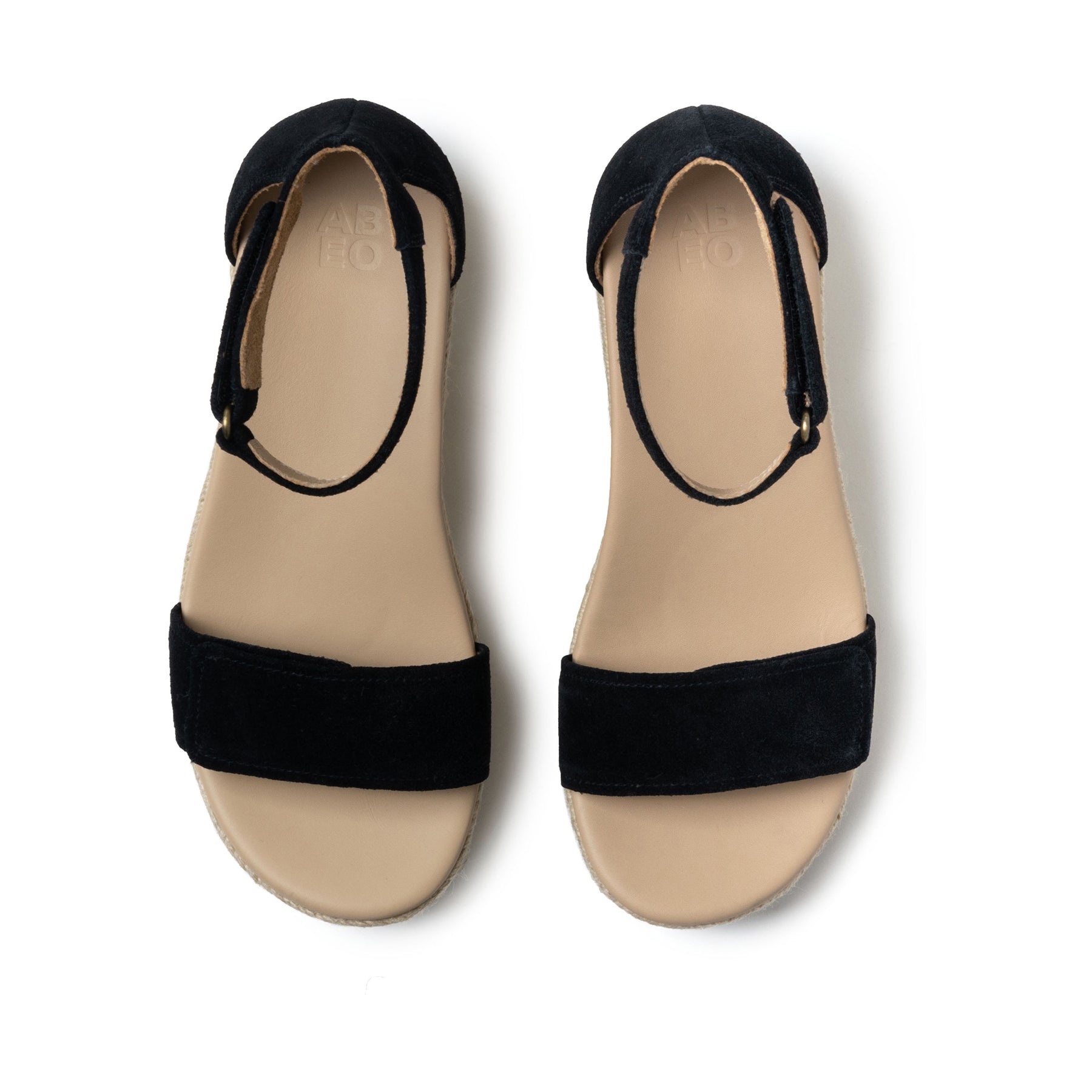 Riviera Ankle Sandal Metatarsal - Black Suede