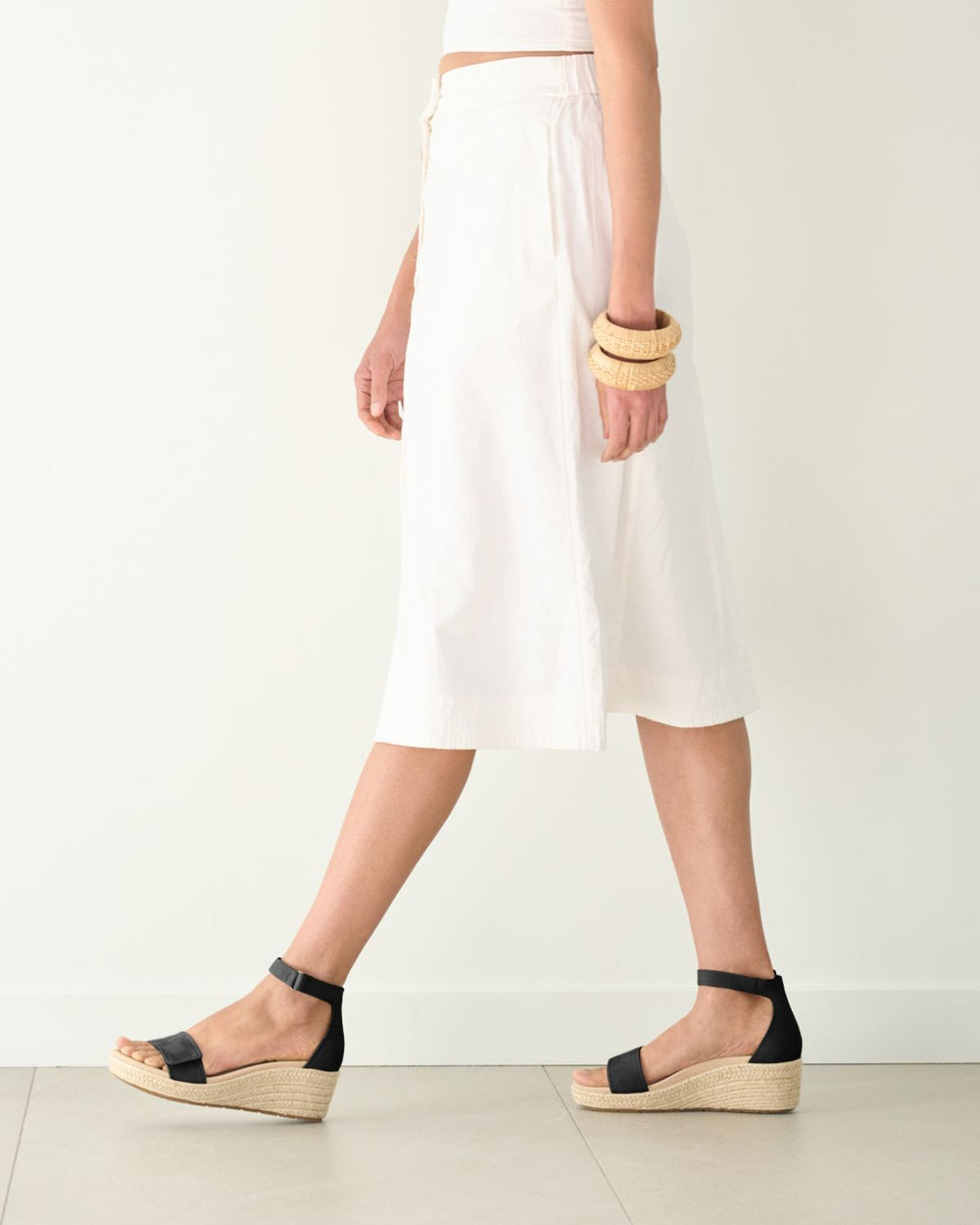 Riviera Ankle Sandal Metatarsal - Black Suede