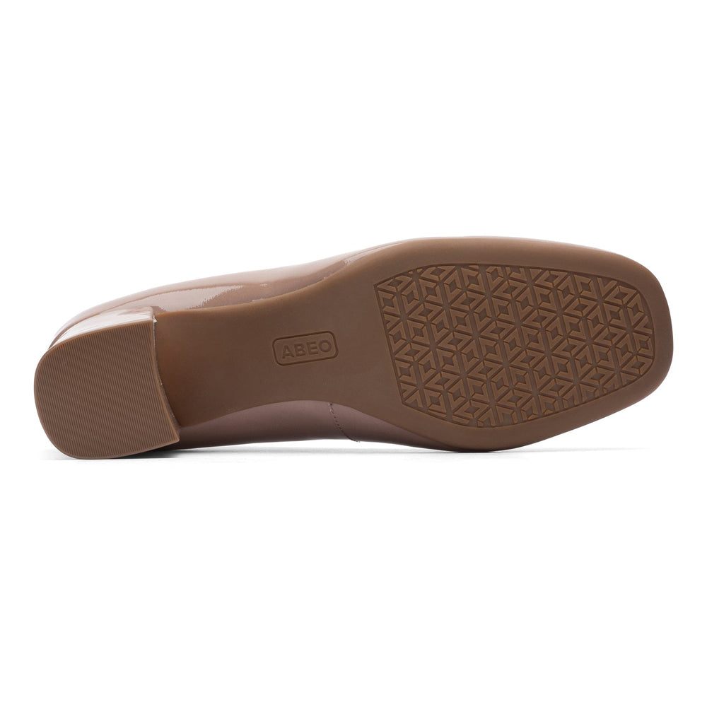 Avenue Pump - Tan Patent