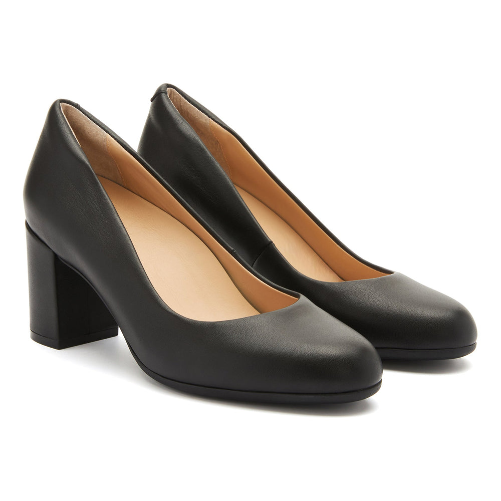 Tempo Pump - Black Leather