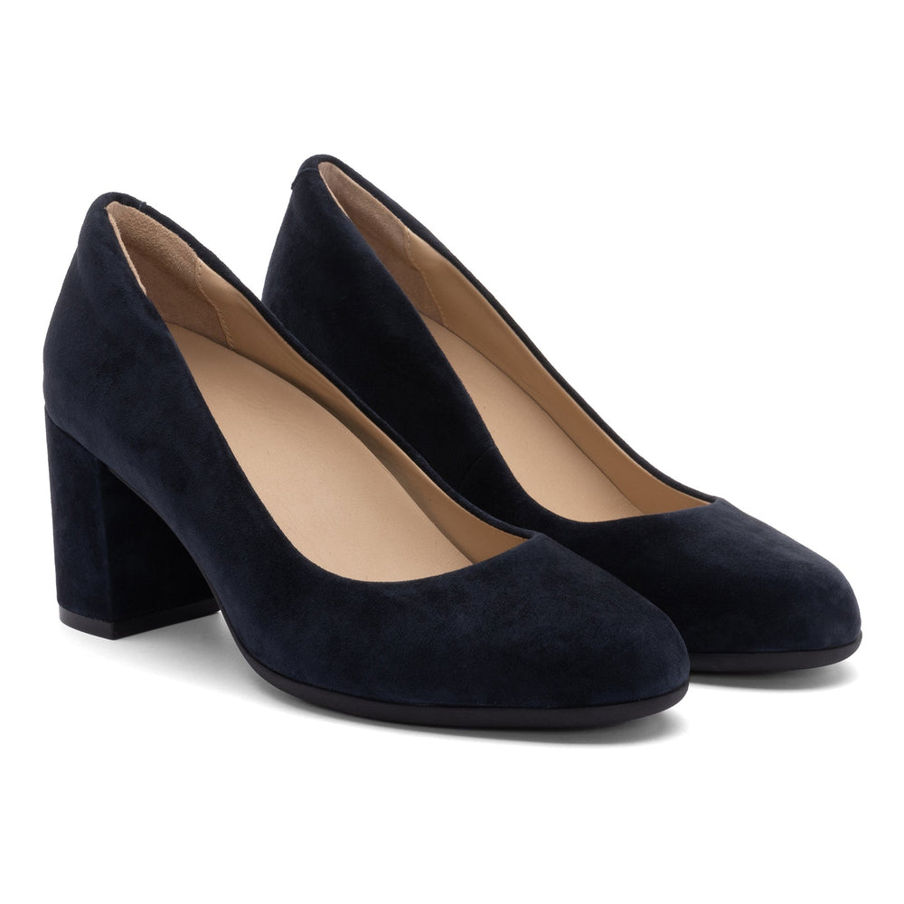 Tempo Pump - Navy Suede
