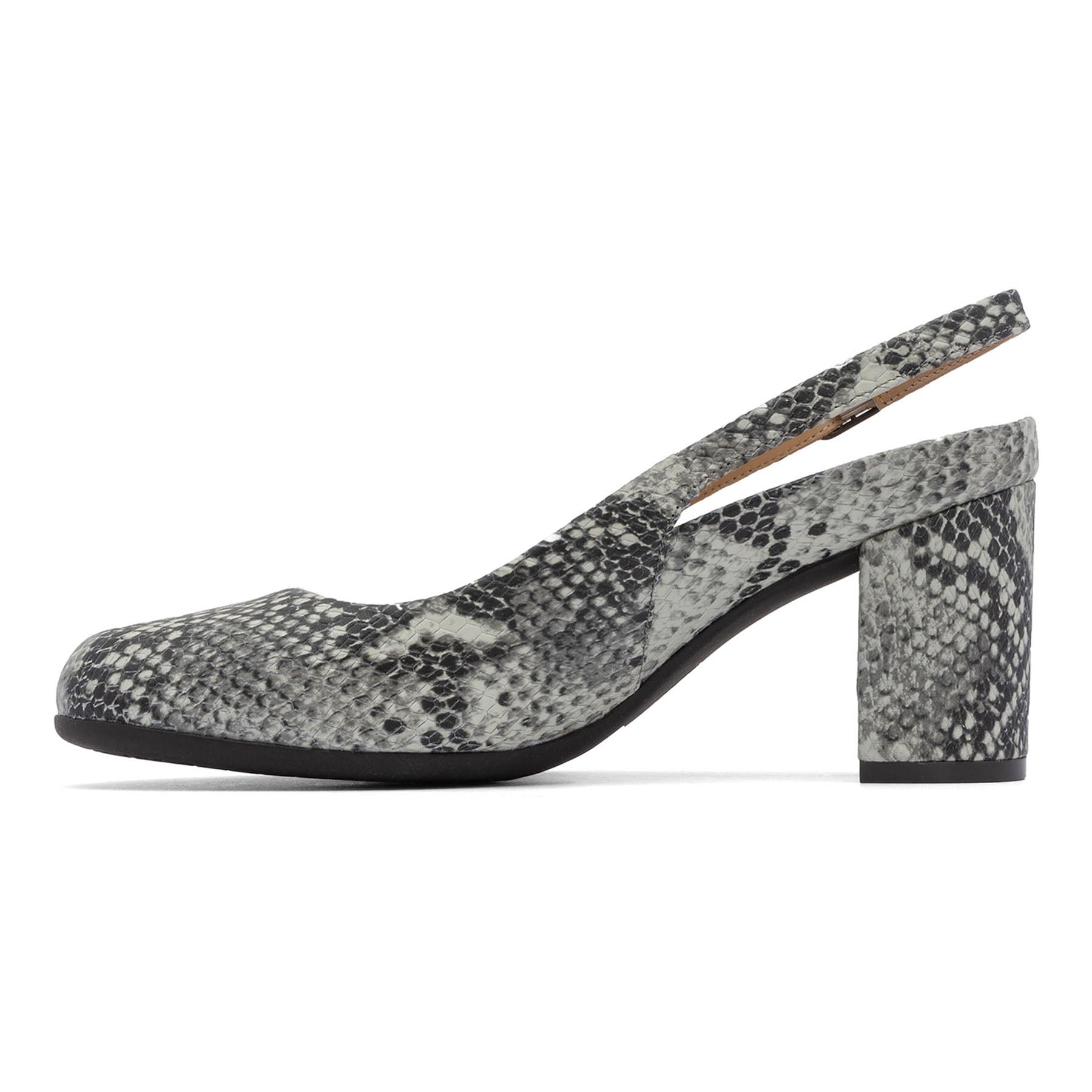 Tempo Slingback - Snake Print