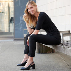 Tempo Slingback Metatarsal - Black