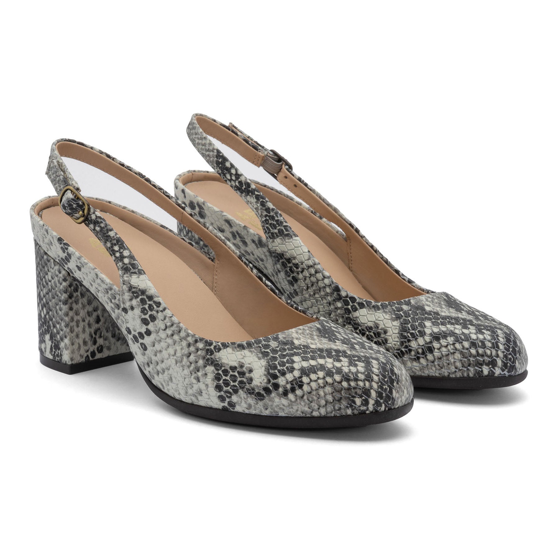 Tempo Slingback Metatarsal - Snake Print