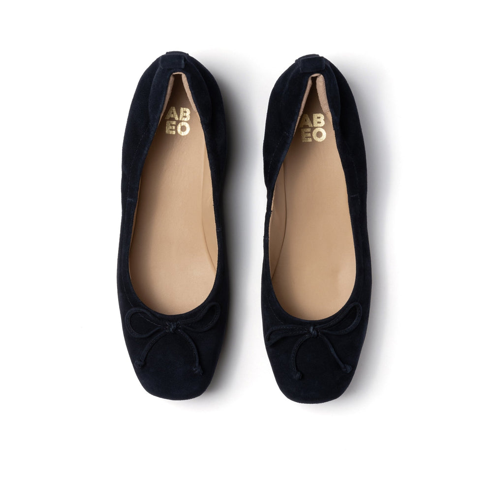 Cadence Bow Metatarsal - Navy Suede