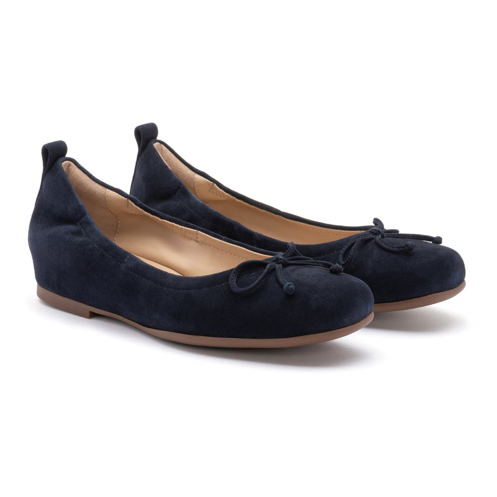 Cadence Bow Metatarsal - Navy Suede