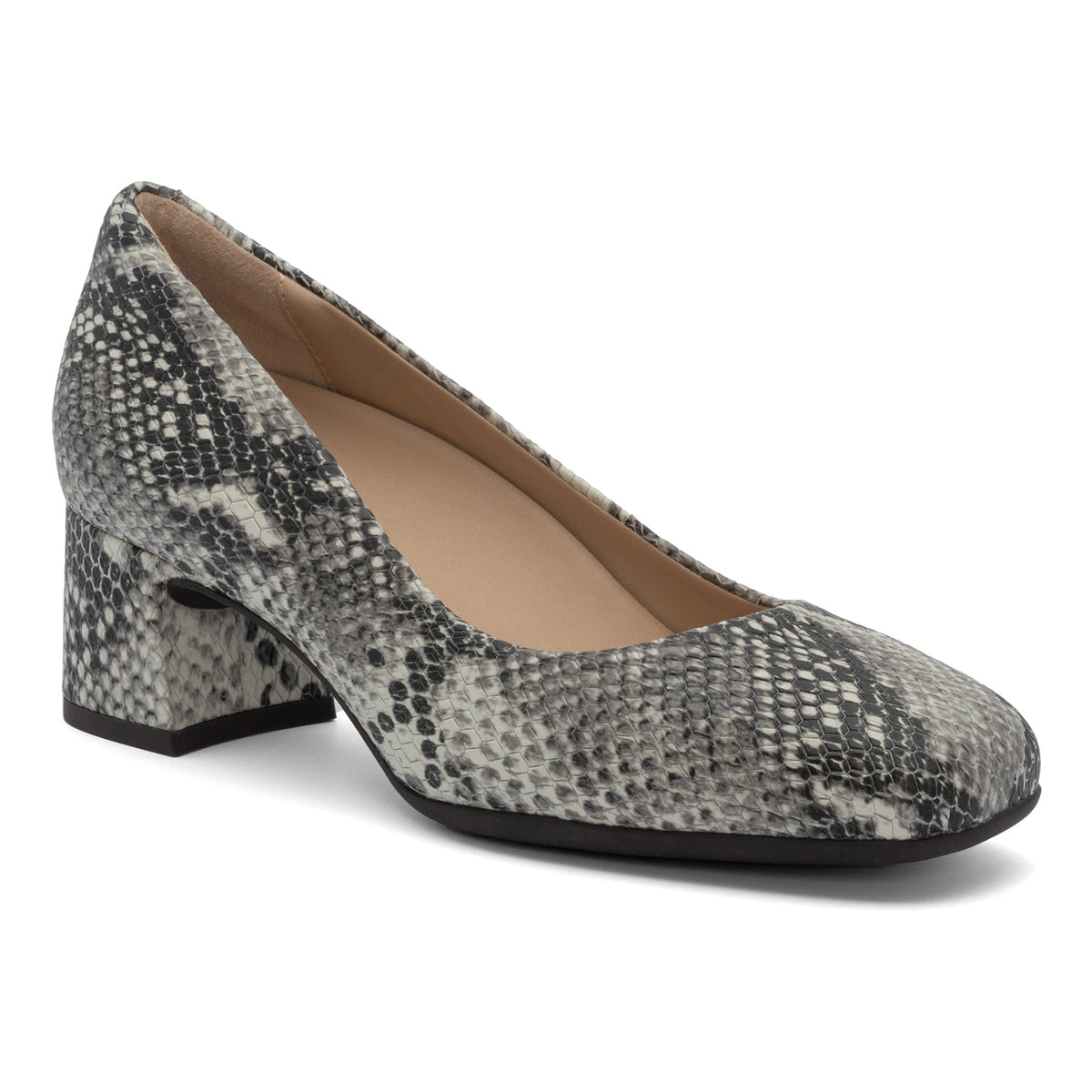 Avenue Pump Metatarsal - White Snake