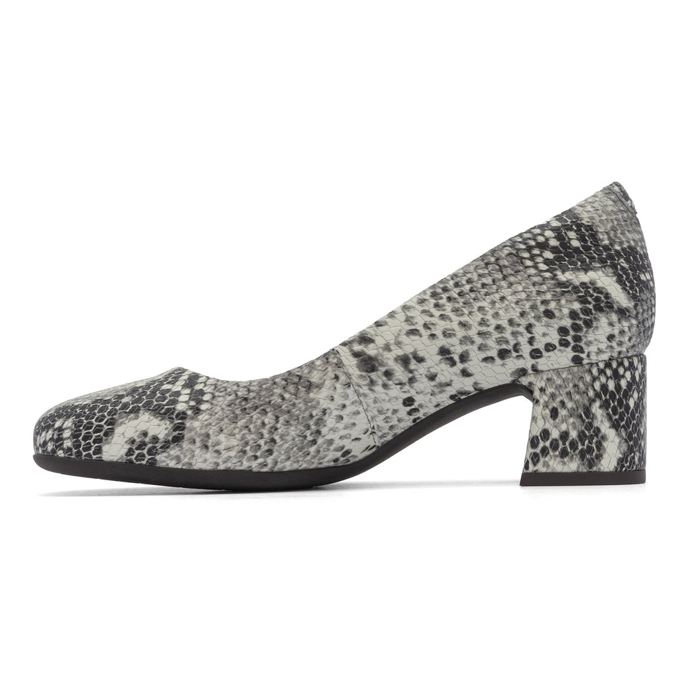 Avenue Pump Metatarsal - White Snake
