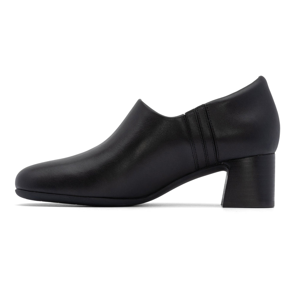 Avenue Slip On - Black Nappa