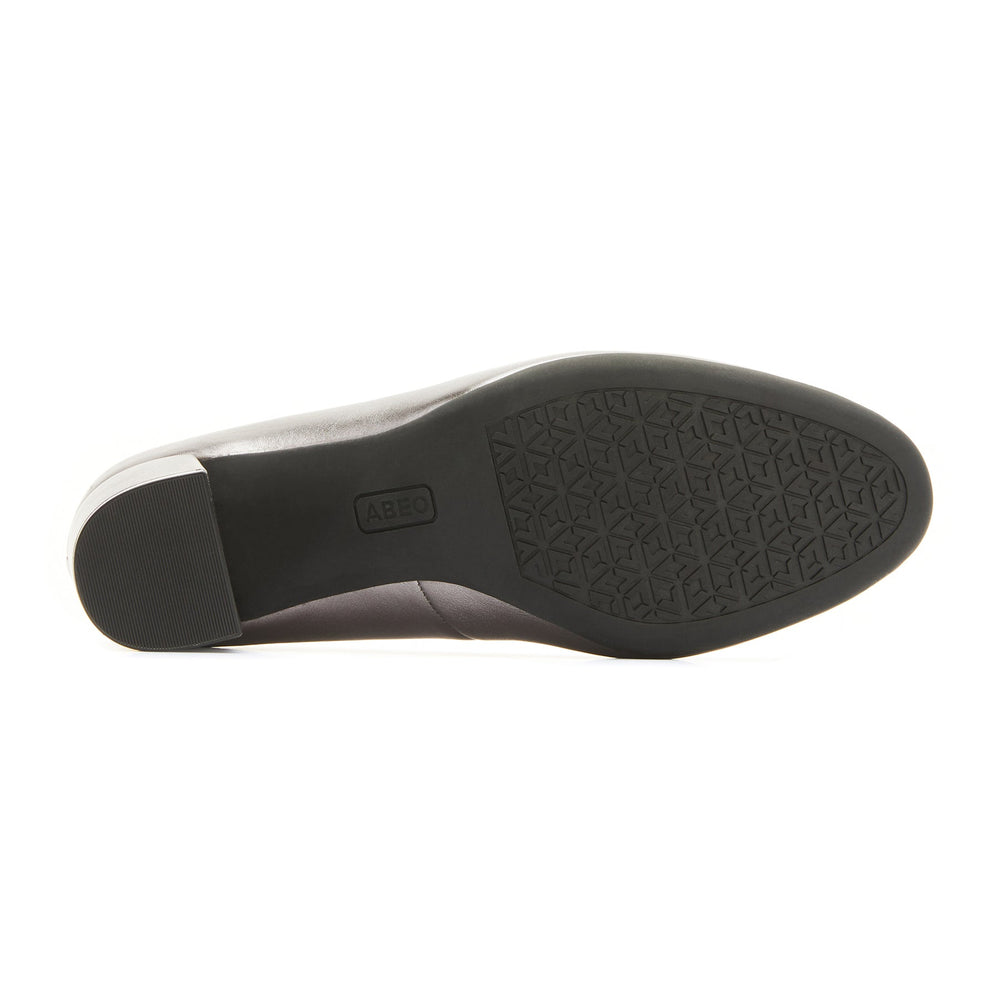 Tempo Pump Metatarsal - Silver Metallic Leather