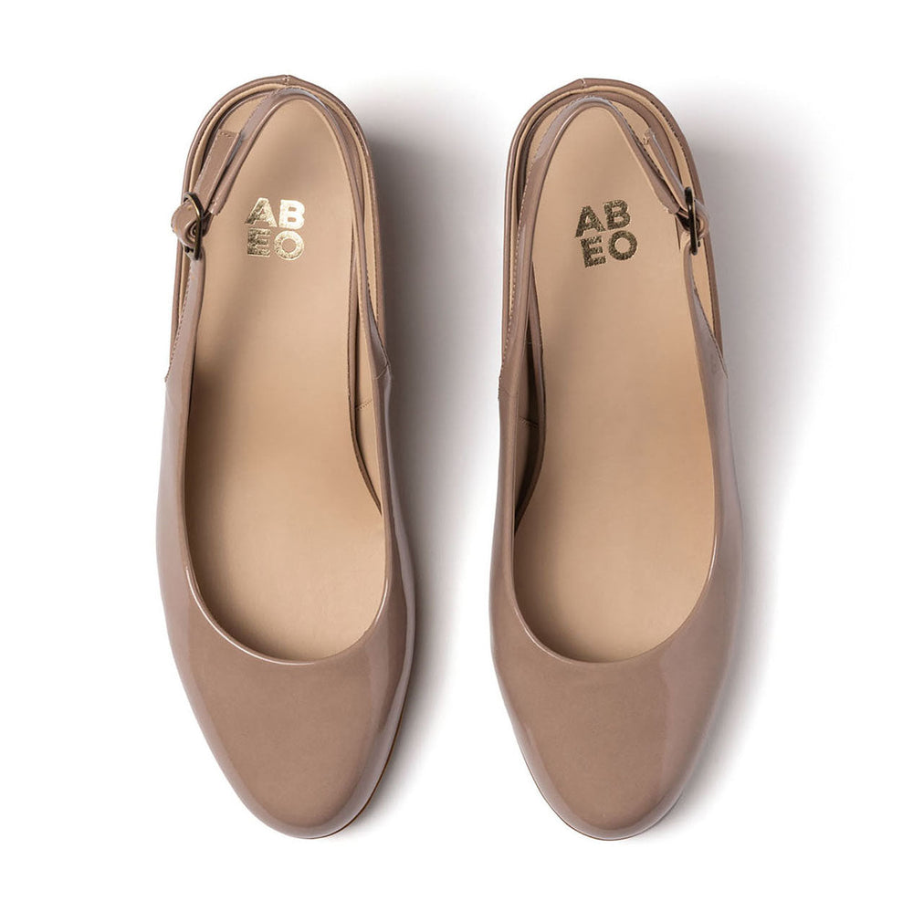 Tempo Slingback Metatarsal - Tan Pat