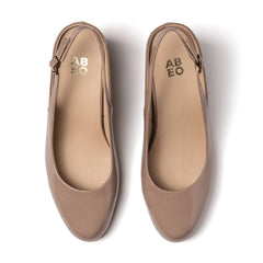 Tempo Slingback Metatarsal - Tan Pat