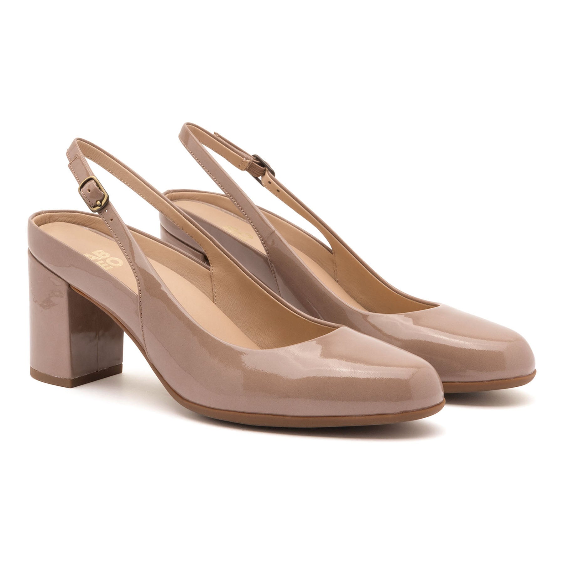 Tempo Slingback Metatarsal - Tan Pat