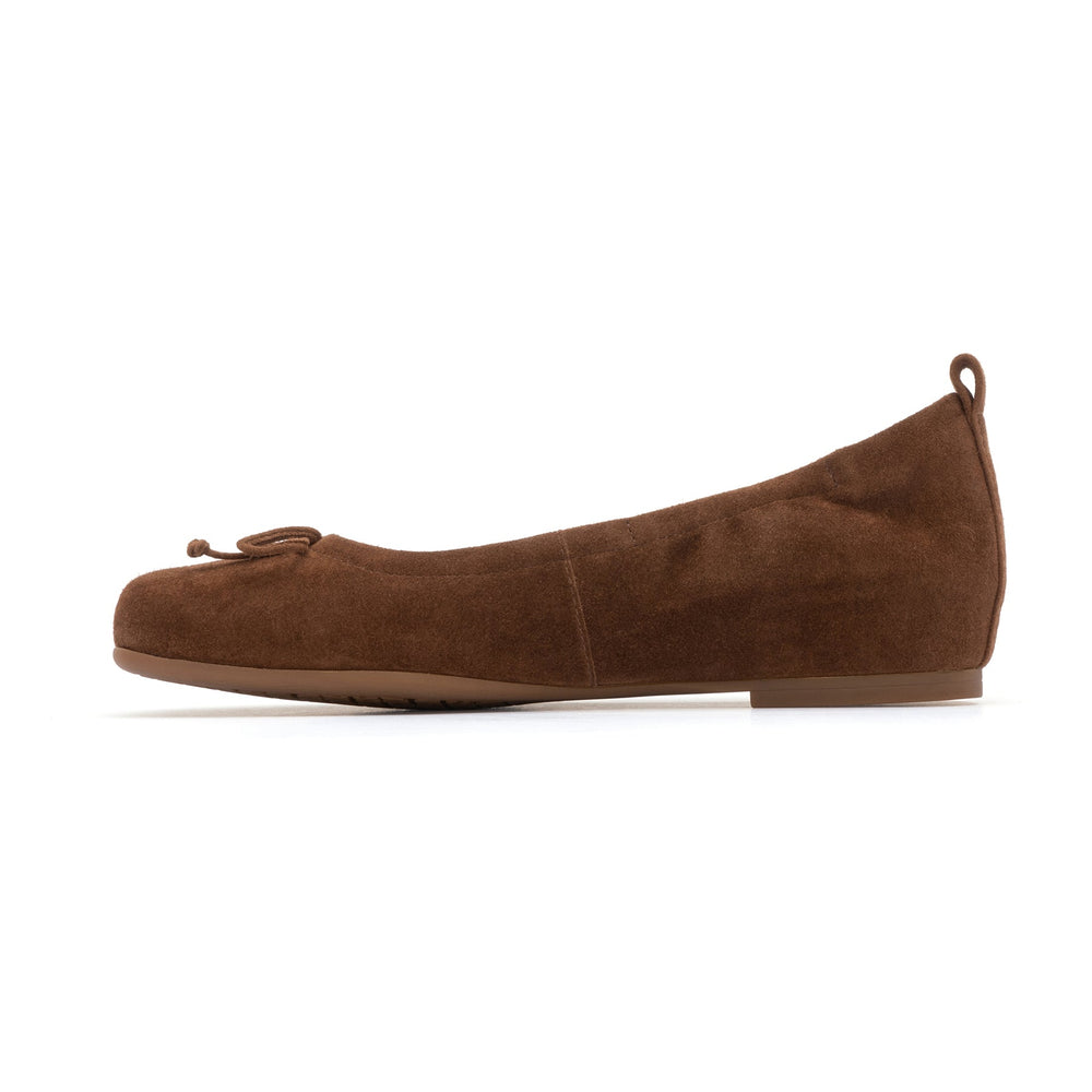 Cadence Bow Metatarsal - Caramel Suede