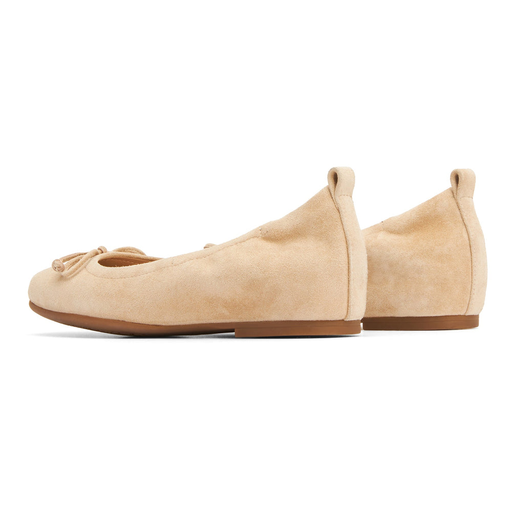 Cadence Bow - Cuban Sand Suede