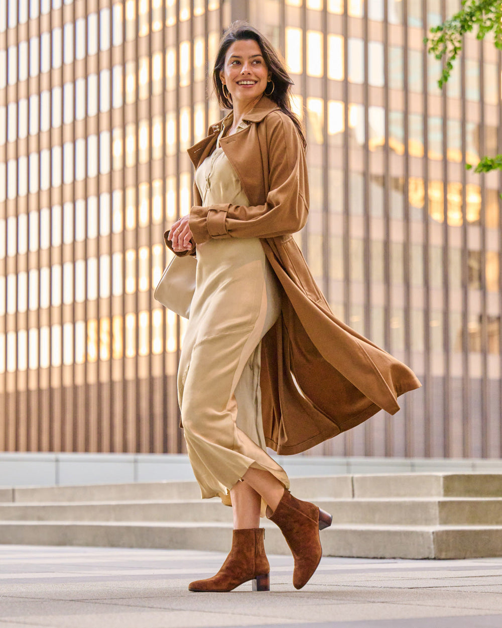 Plaza Back Zip - Caramel