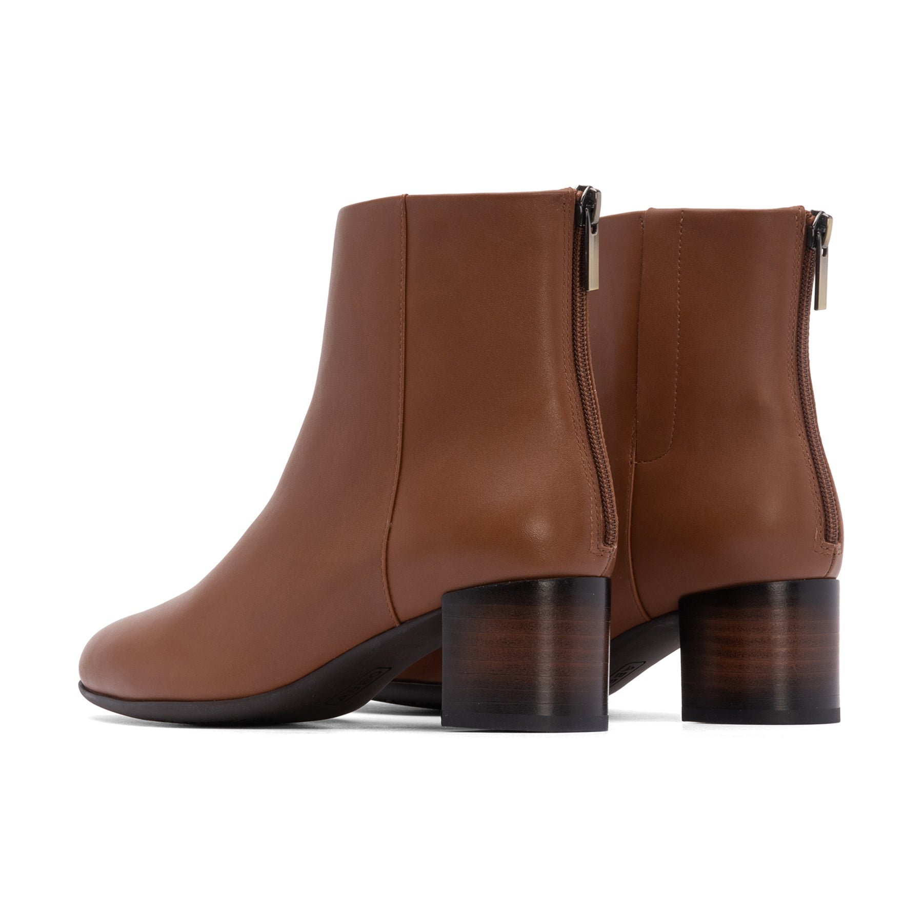 Plaza Back Zip - Dark Tan