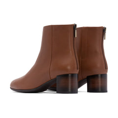 Plaza Back Zip - Dark Tan