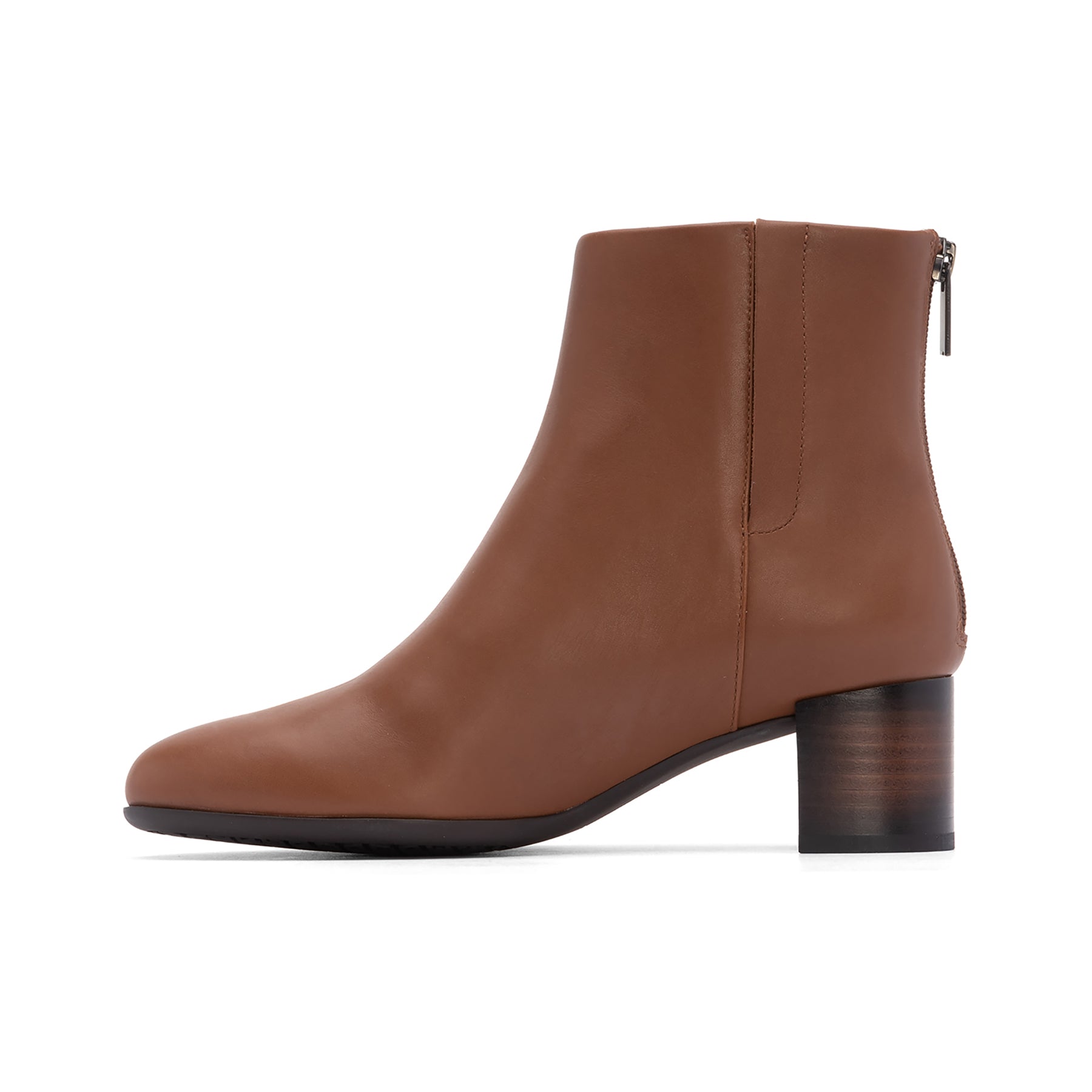 Plaza Back Zip - Dark Tan