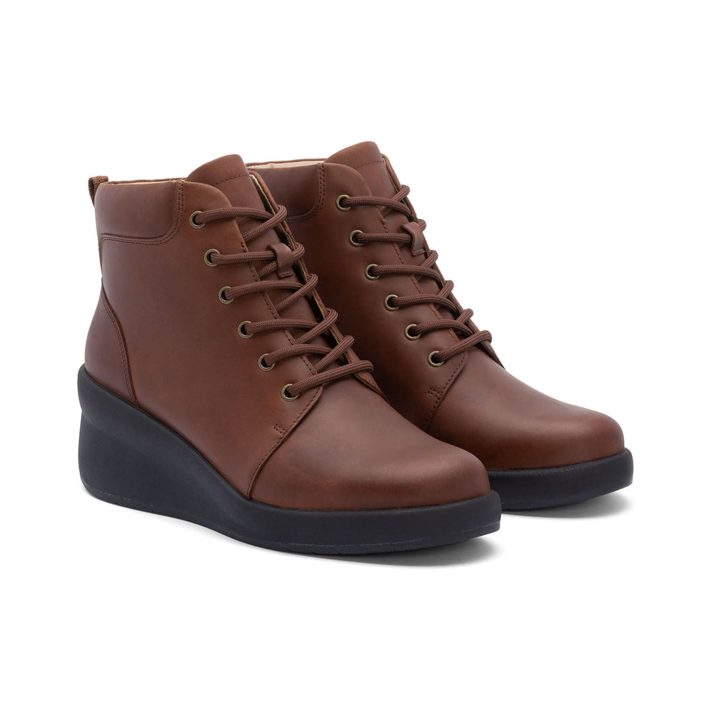 Passage Lace Up - Dark Tan