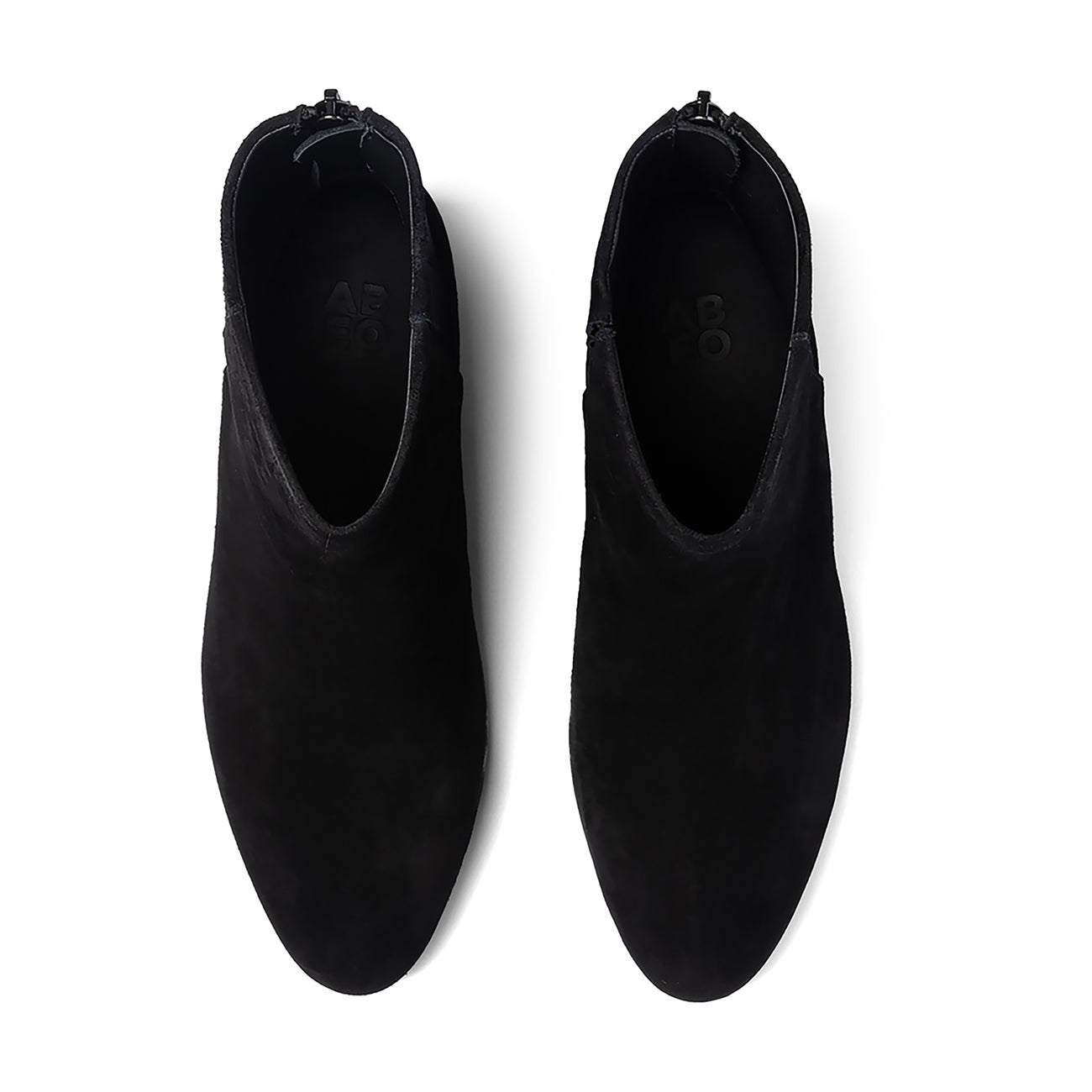 Plaza Back Zip Metatarsal - Black Suede