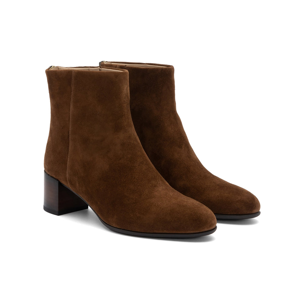 Plaza Back Zip Metatarsal - Caramel