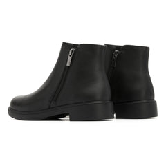 Compass Zip Metatarsal - Black Leather