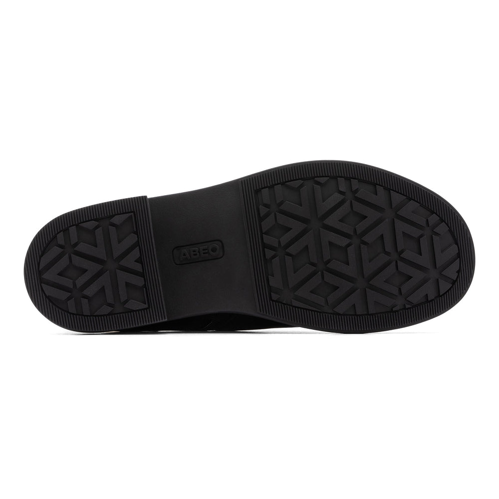 Compass Zip Metatarsal - Black Leather