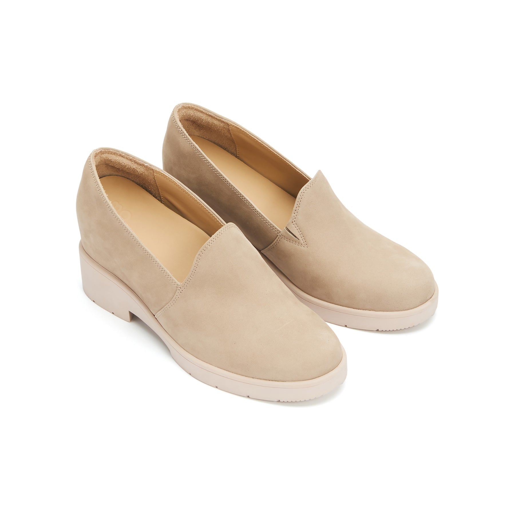 Horizon Slip On - Beige Nubuck