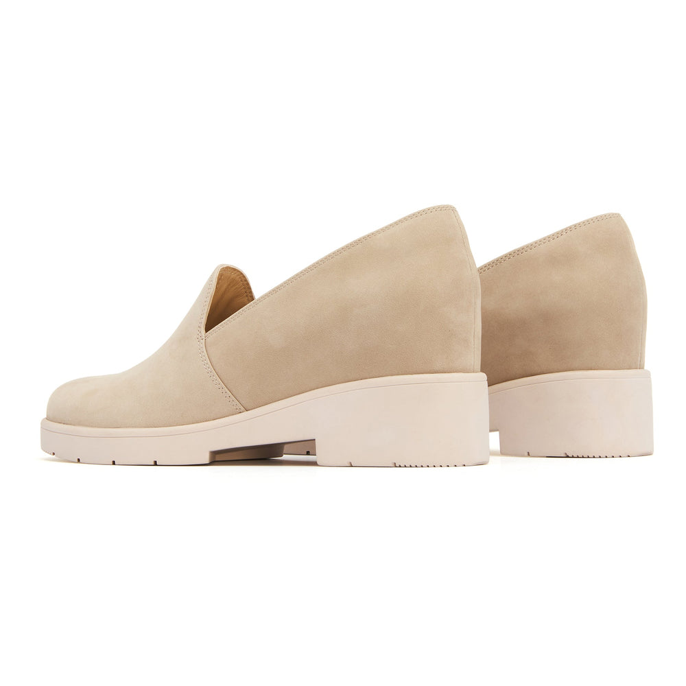Horizon Slip On - Beige Nubuck
