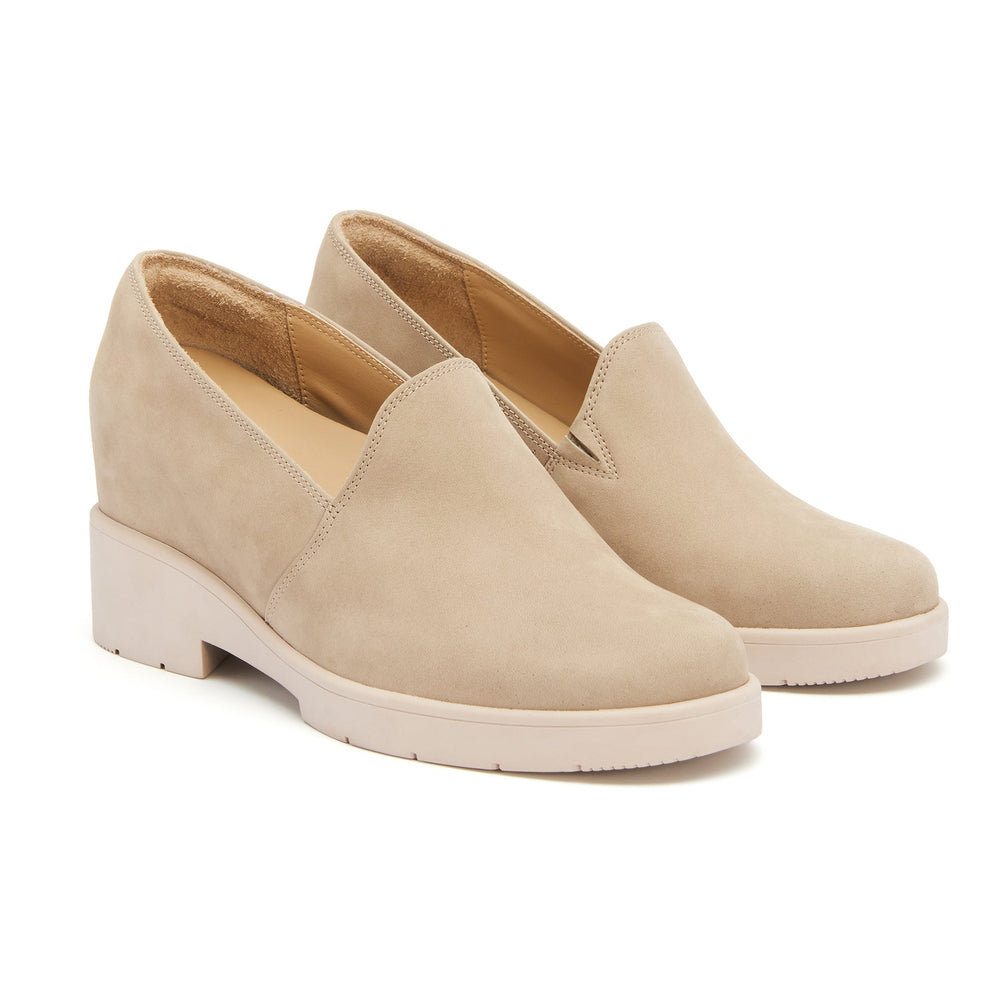 Horizon Slip On Metatarsal - Beige Nubuck