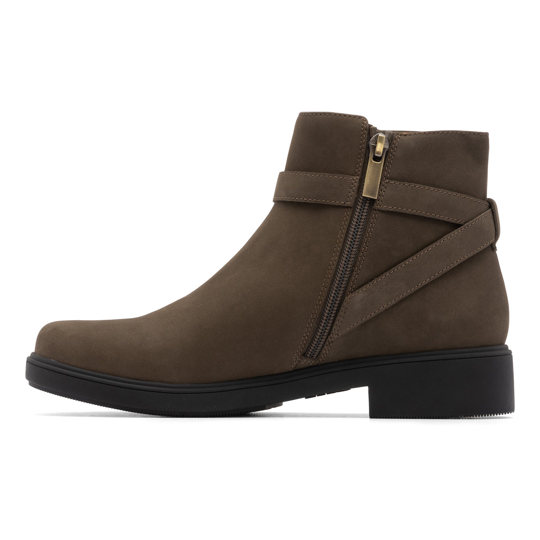 Compass Buckle Metatarsal - Olive Nubuck