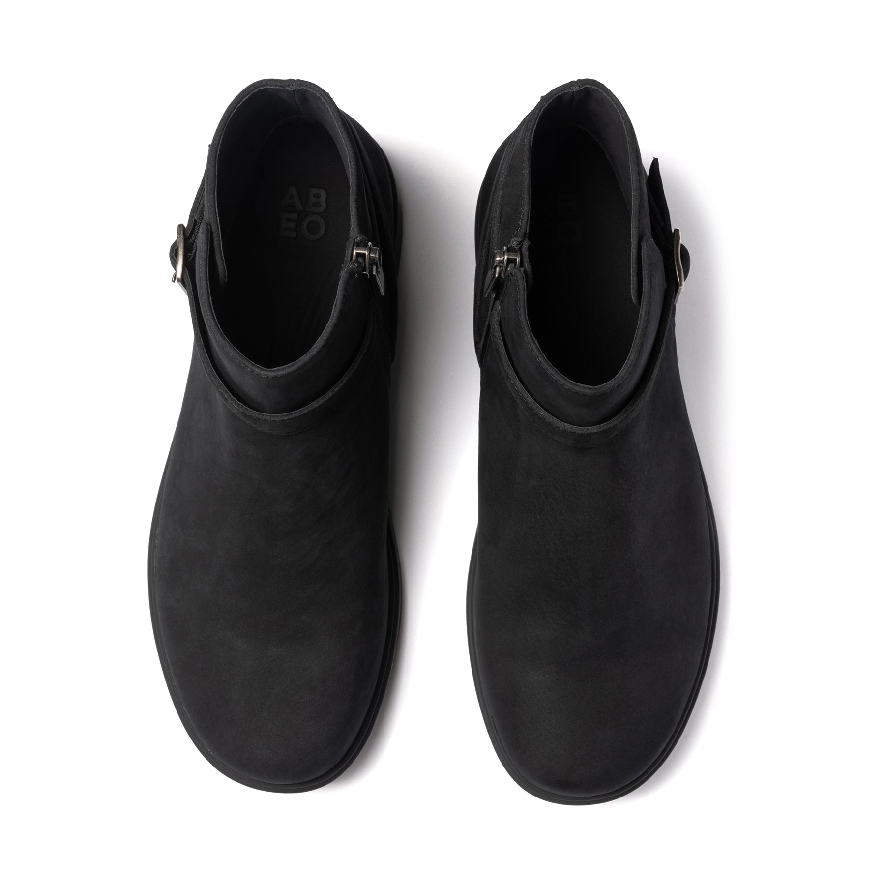 Compass Buckle Metatarsal - Black Nubuck