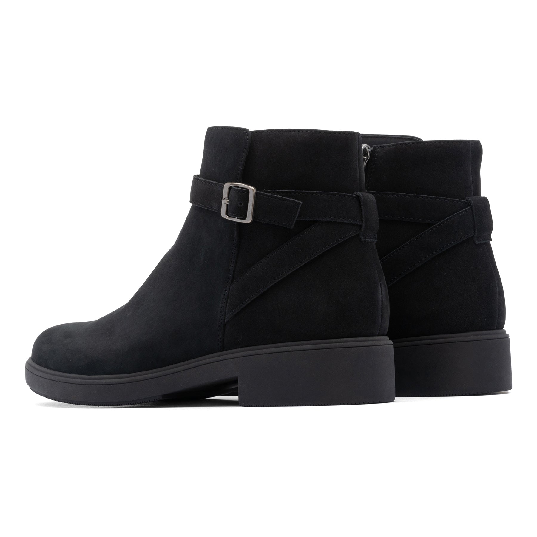 Compass Buckle Metatarsal - Black Nubuck