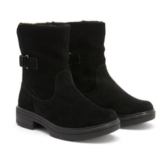 Vista Mid Boot - Black Suede