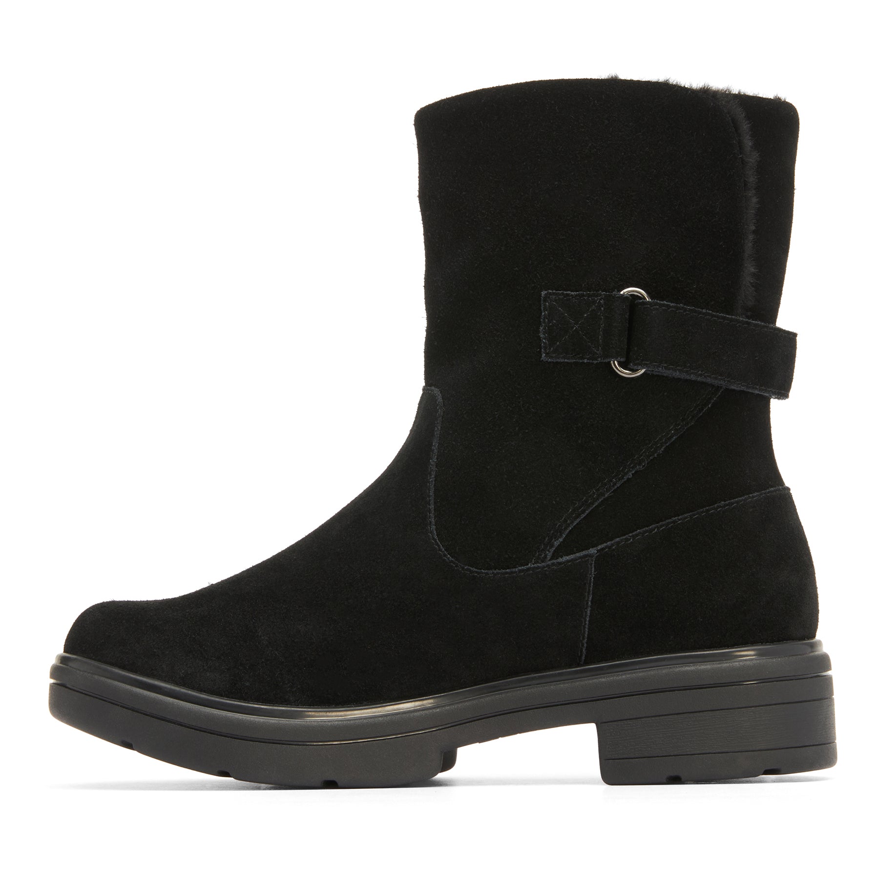 Vista Mid Boot Metatarsal - Black Suede