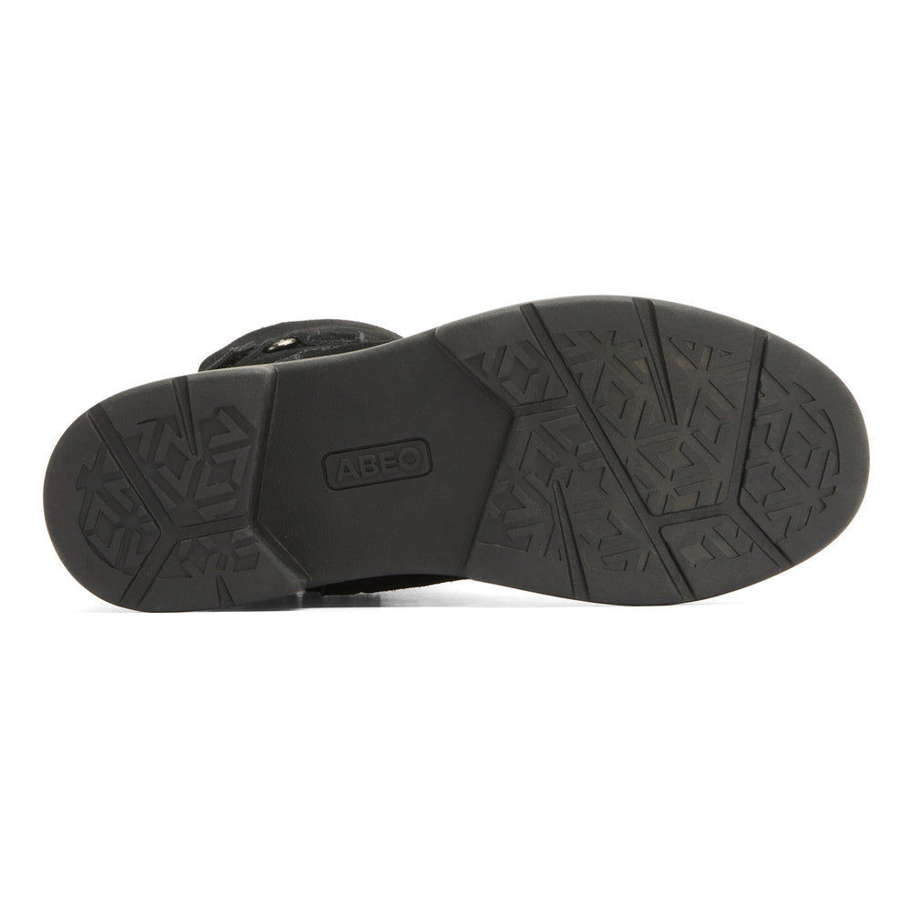 Vista Mid Boot Metatarsal - Black Suede